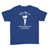 hillbilly hog wrestling champ  funny  comic wrestling redneck Youth Tee