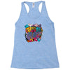 things might get weird Racerback Tank