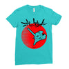 evangelion Ladies Fitted T-Shirt