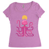 octopos Women's Triblend Scoop T-shirt