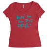 have you seen this snail Women's Triblend Scoop T-shirt