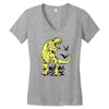 tyrannosaurus rex Women's V-Neck T-Shirt