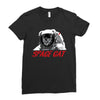 space cat's Ladies Fitted T-Shirt