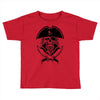 skull with beard Toddler T-shirt