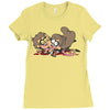 zombies!! Ladies Fitted T-Shirt