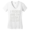 weight lifting gym fitness training Women's V-Neck T-Shirt