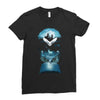 book of fantasy Ladies Fitted T-Shirt