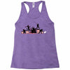 rock out with your cock out Racerback Tank