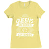 Queens Are Born In September Ladies Fitted T-Shirt