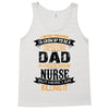 Super Cool Dad Of A Freaking Awesome Nurse Tank Top
