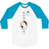 Peek a Boo with Pocket Baby Girl 3/4 Sleeve Shirt