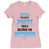 The Best Poppy Was Born In September Ladies Fitted T-Shirt
