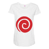 uzumaki clan symbol crest   otaku cosplay anime fan naruto gift expo t Maternity Scoop Neck T-shirt