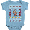 ugly sweater fight christmas t shirts Baby Bodysuit