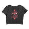 be a man and say no to a razor Crop Top