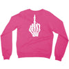 Flipping Someone Off Crewneck Sweatshirt