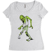 zombie Women's Triblend Scoop T-shirt