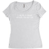 drunk officer Women's Triblend Scoop T-shirt