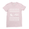 ugly santa claus Ladies Fitted T-Shirt