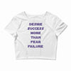 motivation1 Crop Top