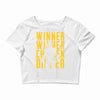 winner winner chicken dinner 3y Crop Top