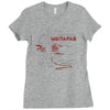 scenic mustafar Ladies Fitted T-Shirt