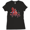 mushroom eater Ladies Fitted T-Shirt