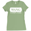 wang computers Ladies Fitted T-Shirt