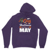 Halloween Kings Are Born In May Unisex Hoodie