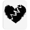 broken heart xxx black Mousepad