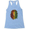 rasta lion Racerback Tank
