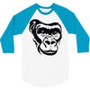monkey face 3/4 Sleeve Shirt