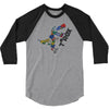 t'rex 3/4 Sleeve Shirt