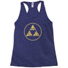 the triforce Racerback Tank