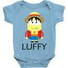 luffy en minion Baby Onesie