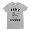 send noods Ladies Fitted T-Shirt