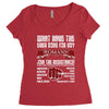 what have the ever done for us? Women's Triblend Scoop T-shirt