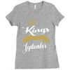 kings are born in september Ladies Fitted T-Shirt