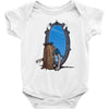 the looking glass Baby Bodysuit