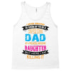 Super Cool Dad Of A Freaking Awesome Daughter Tank Top