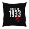 Made In 1933 All Original Part Throw Pillow