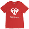 fifth harmony diamond V-Neck Tee
