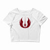 jedi order star wars rebel knight alliance Crop Top