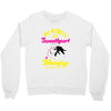my pitbull is a sweetheart Crewneck Sweatshirt