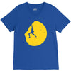 adrenaline addict rock climbing V-Neck Tee