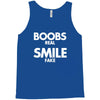 boobs real smile fake Tank Top