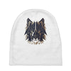 polygon wolf Baby Beanies