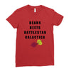 bears beets battlestar galactica Ladies Fitted T-Shirt