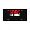 goes geous License Plate