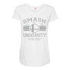 smash university Maternity Scoop Neck T-shirt